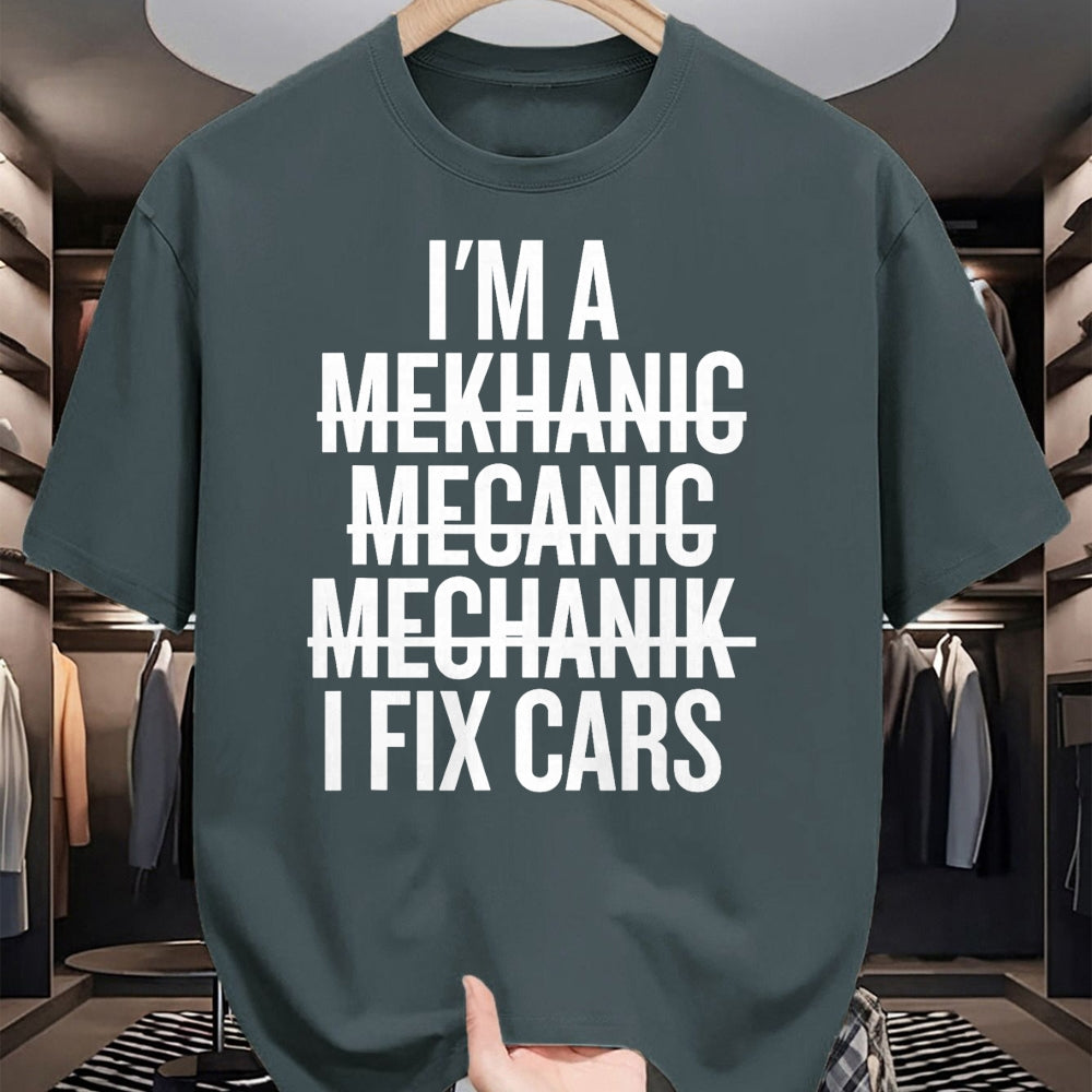 Best Mechanic Life Shirt, Funny Mechanic UnisexT-Shirt/Hoodie/Sweatshirt HLT00 - I'm a Mekhanic Mecanic Mechanik I Fix Cars Funny Mechanic T-Shirt