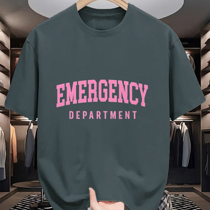 Best Doctor Shirt, Funny Doctor UnisexT-Shirt/Hoodie/Sweatshirt HLT00 - ER Nurses Emergency Department Nurses ER Doctor Retro Pink T-Shirt, Men, Black, 3X-Large