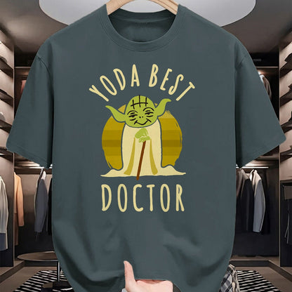 Best Doctor Shirt, Funny Doctor UnisexT-Shirt/Hoodie/Sweatshirt HLT00 - Star Wars Classic Yoda Best Doctor Jedi Vintage Chibi Yoda T-Shirt