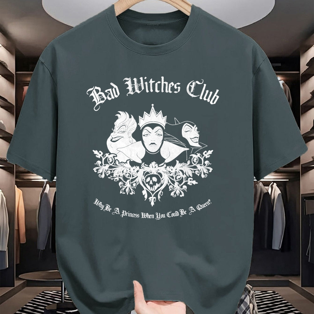 Best Wife Shirt, Wife and Husband Unisex T-Shirt/Hoodie/Sweatshirt HLT00 - Disney Villains Bad Witches Club Group Shot Vintage T-Shirt (1)