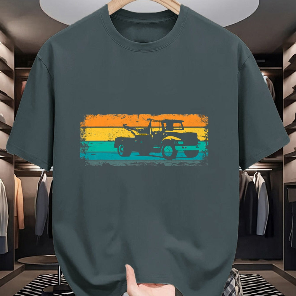 Best Truck Driver Life Shirt, Funny Trucker UnisexT-Shirt/Hoodie/Sweatshirt HLT00 - Retro Tow Truck Tow Truck - Vintage Towing Service T-Shirt