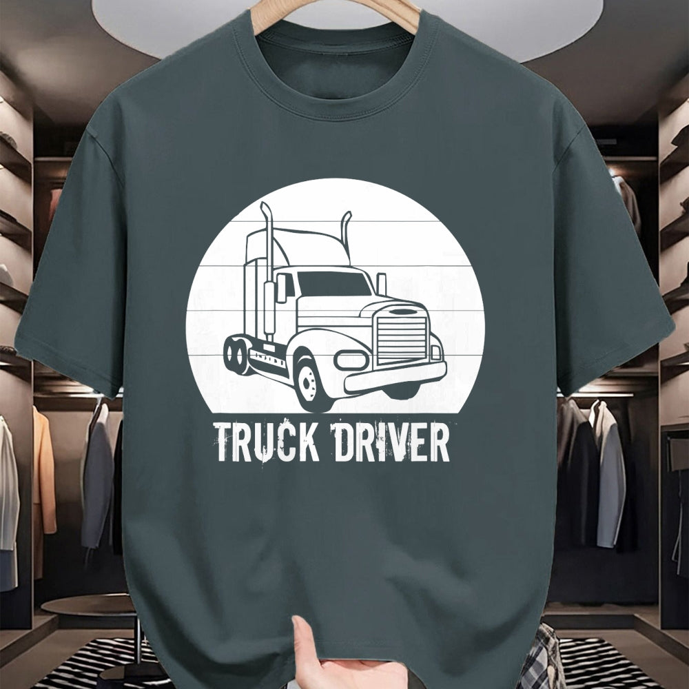 Best Truck Driver Life Shirt, Funny Trucker UnisexT-Shirt/Hoodie/Sweatshirt HLT00 - Truck Driver T-Shirt (4)
