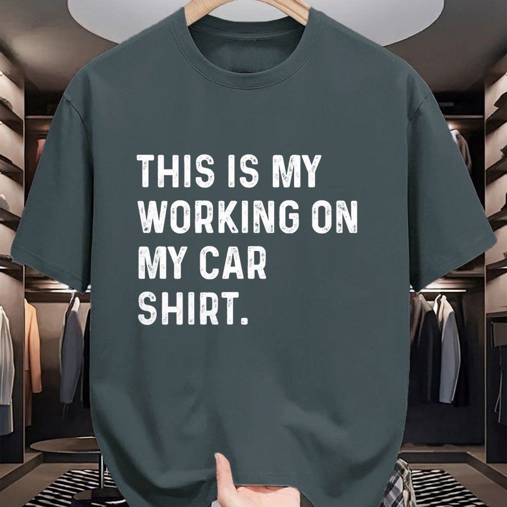 Best Mechanic Life Shirt, Funny Mechanic UnisexT-Shirt/Hoodie/Sweatshirt HLT00 - This Is My Working On My Car Shirt Mechanic Classic Restore T-Shirt