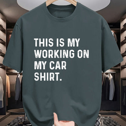 Best Mechanic Life Shirt, Funny Mechanic UnisexT-Shirt/Hoodie/Sweatshirt HLT00 - This Is My Working On My Car Shirt Mechanic Classic Restore T-Shirt