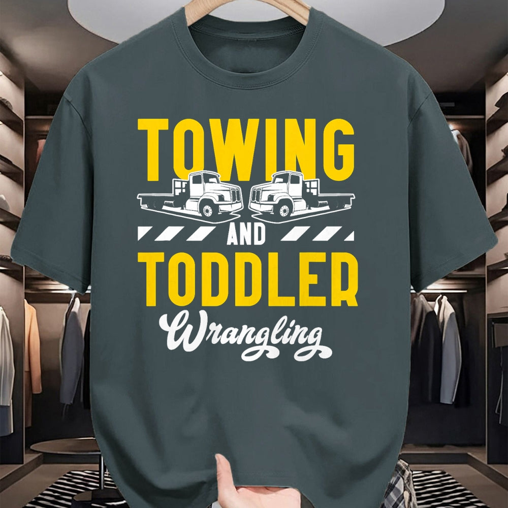 Best Truck Driver Life Shirt, Funny Trucker UnisexT-Shirt/Hoodie/Sweatshirt HLT00 - Tow Truck Driver Dad Trucker Toddler T-Shirt