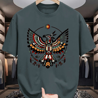 Native American T-Shirts, Vintage Native American Unisex T-Shirt/Hoodie/Sweatshirt HLT00 - Thunderbird Native American Tribal Art