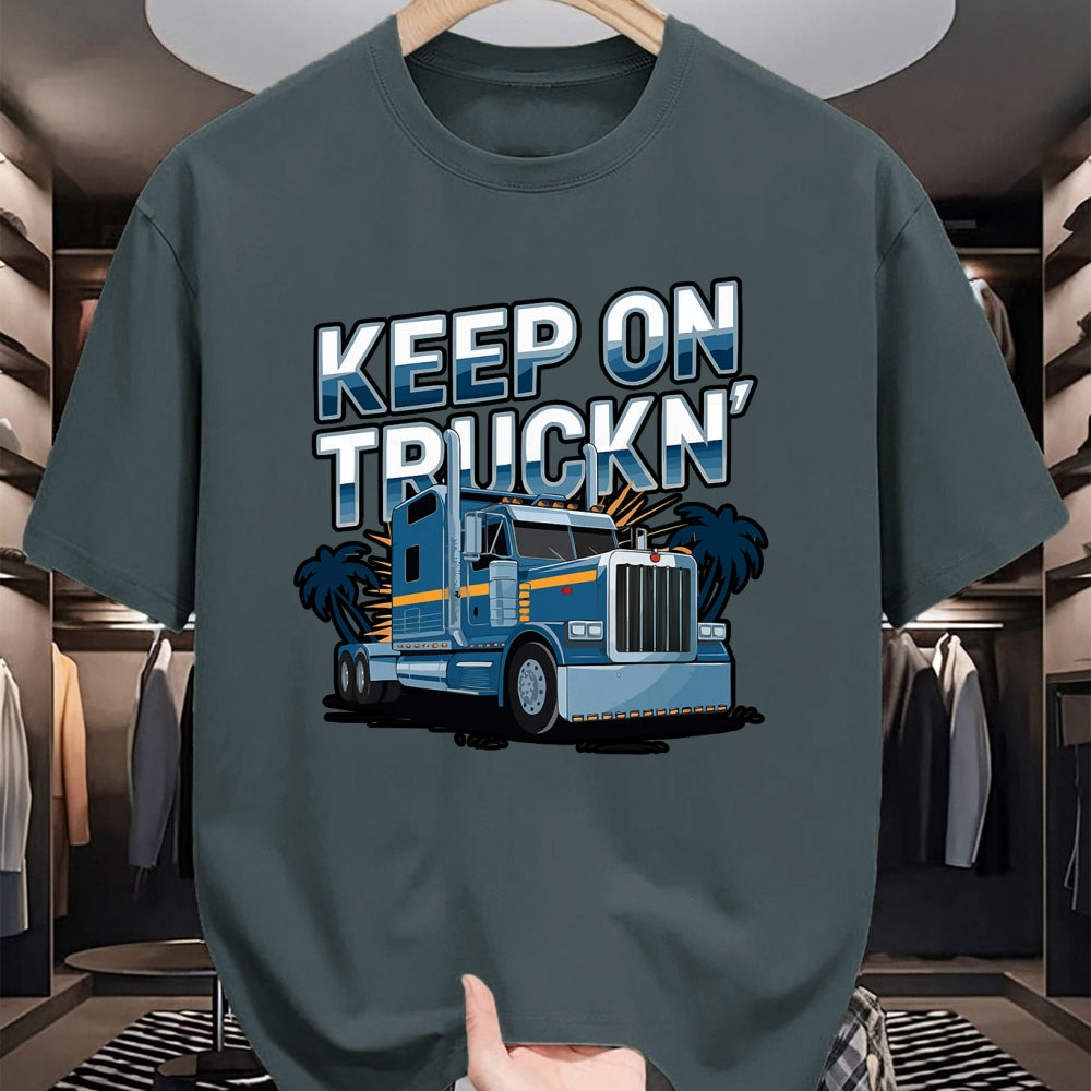 Best Truck Driver Life Shirt, Funny Trucker UnisexT-Shirt/Hoodie/Sweatshirt HLT00 - Long Haul Truck Driver Vehicle Truck Driving Trucker T-Shirt