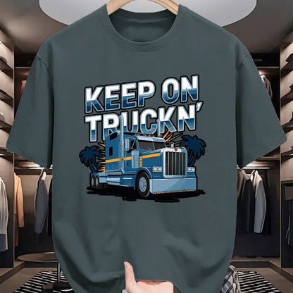 Best Truck Driver Life Shirt, Funny Trucker UnisexT-Shirt/Hoodie/Sweatshirt HLT00 - Long Haul Truck Driver Vehicle Truck Driving Trucker T-Shirt