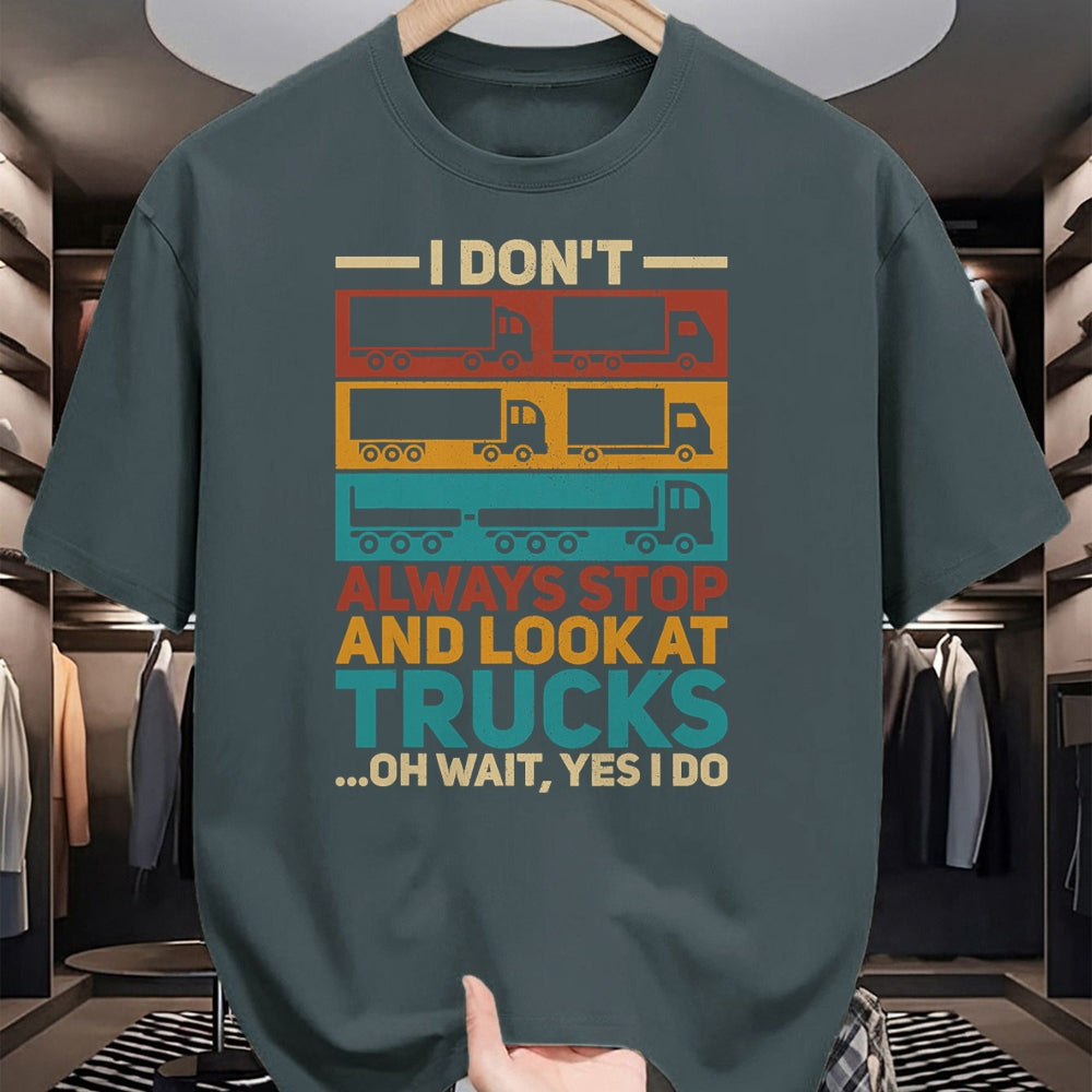 Best Truck Driver Life Shirt, Funny Trucker UnisexT-Shirt/Hoodie/Sweatshirt HLT00 - Semi Trucks Outfit Vintage Trailer Truck Funny Truck Driver T-Shirt