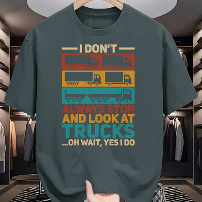 Best Truck Driver Life Shirt, Funny Trucker UnisexT-Shirt/Hoodie/Sweatshirt HLT00 - Semi Trucks Outfit Vintage Trailer Truck Funny Truck Driver T-Shirt