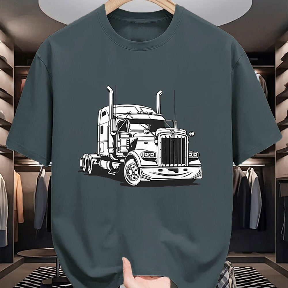 Best Truck Driver Life Shirt, Funny Trucker UnisexT-Shirt/Hoodie/Sweatshirt HLT00 - Semi Truck Driver T-Shirt (2)