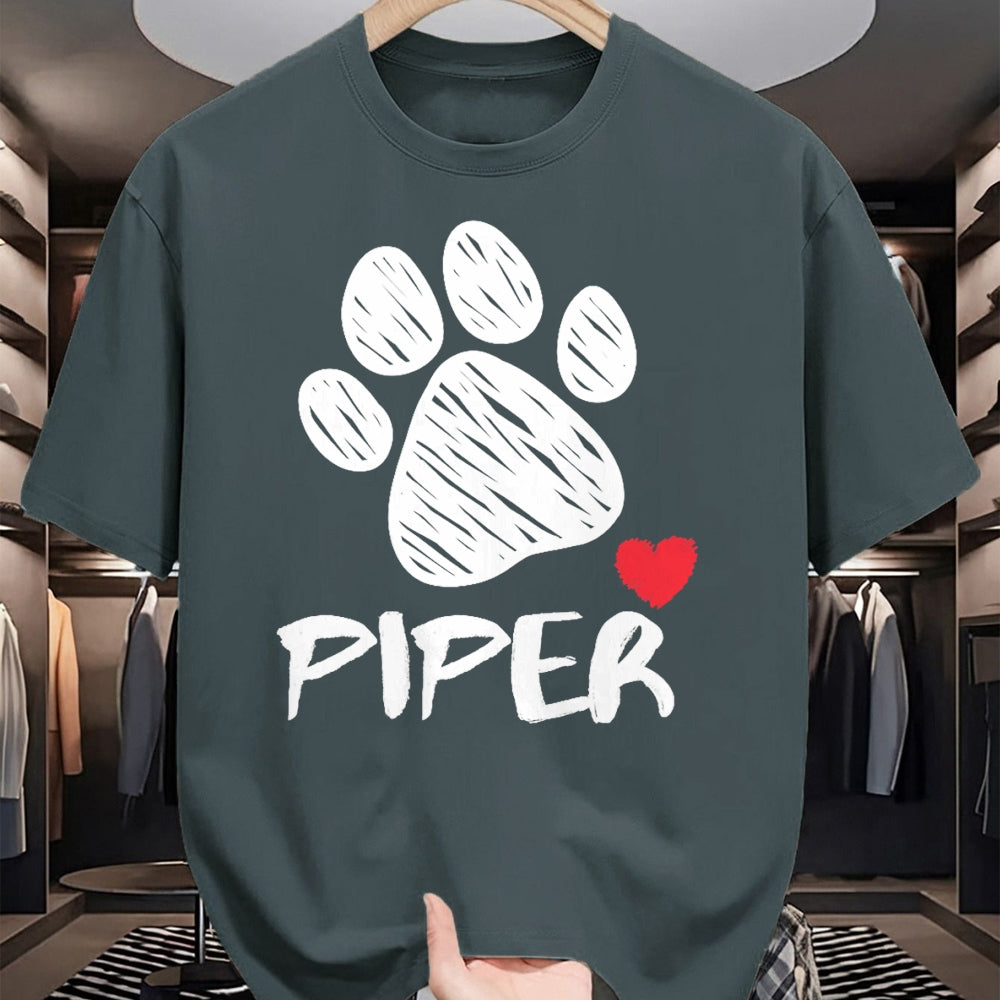 Dog Love Shirt, Dog Lover Gift T-Shirt/Hoodie/Sweatshirt HLT00 - Piper My Dog Piper I love My Dog Piper Puppy Love Dog Lover T-Shirt