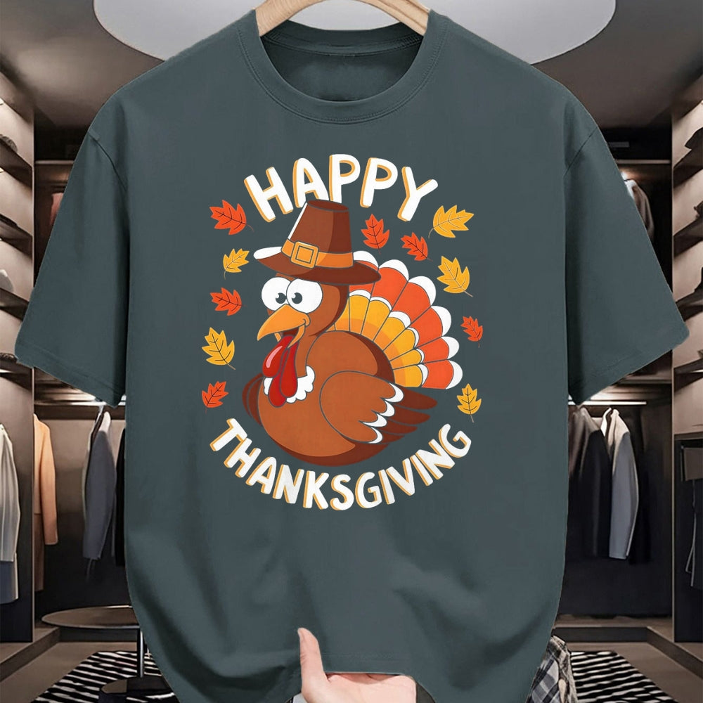 Best Thanksgiving Family Shirt , Funny Thanksgiving UnisexT-Shirt/Hoodie/Sweatshirt HLT00 - Happy Thanksgiving Funny Turkey Family Dinner Thanksgiving T-Shirt, Men, Black, 3X-Large