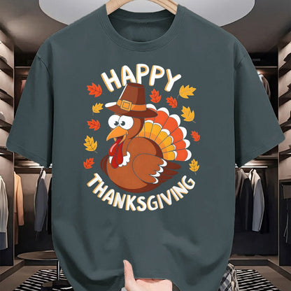 Best Thanksgiving Family Shirt , Funny Thanksgiving UnisexT-Shirt/Hoodie/Sweatshirt HLT00 - Happy Thanksgiving Funny Turkey Family Dinner Thanksgiving T-Shirt, Men, Black, 3X-Large