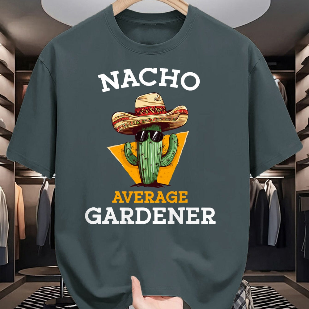 Best Farmer Life Shirt, Funny Farmer UnisexT-Shirt/Hoodie/Sweatshirt HLT00 - Nacho Average Gardener Funny Mexican Gardening Joke Farmer T-Shirt