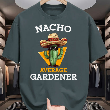 Best Farmer Life Shirt, Funny Farmer UnisexT-Shirt/Hoodie/Sweatshirt HLT00 - Nacho Average Gardener Funny Mexican Gardening Joke Farmer T-Shirt