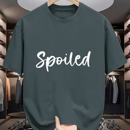 Best Wife Shirt, Wife and Husband Unisex T-Shirt/Hoodie/Sweatshirt HLT00 - Broke And Spoiled Matching Couples T-Shirt
