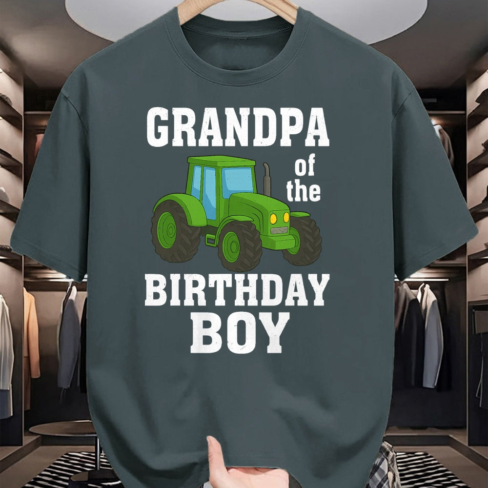 Best Farmer Life Shirt, Funny Farmer UnisexT-Shirt/Hoodie/Sweatshirt HLT00 - Funny Grandpa of The Birthday Boy Tractor Farm Family T-Shirt