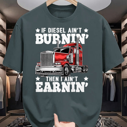 Best Truck Driver Life Shirt, Funny Trucker UnisexT-Shirt/Hoodie/Sweatshirt HLT00 - Funny Diesel Trucker Big Rig Semi-Trailer Truck Driver Gift T-Shirt