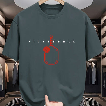 Funny Pickleball Shirt, Pickleball Lover Unisex T-Shirt/Hoodie/Sweatshirt HLT00 - Pickleball Paddle & Text Pickleball Player Word Art T-Shirt