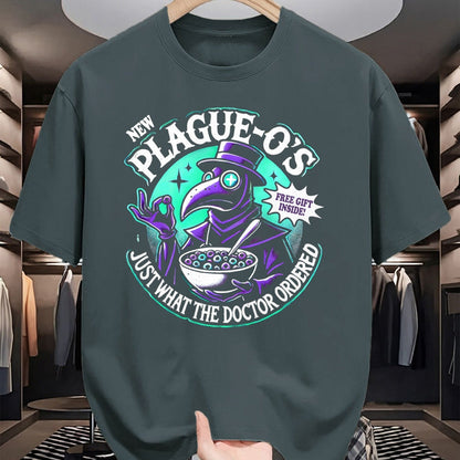 Best Doctor Shirt, Funny Doctor UnisexT-Shirt/Hoodie/Sweatshirt HLT00 - Plague Doctor Shirt Cereal Parody Plague O's Plague Doctor T-Shirt