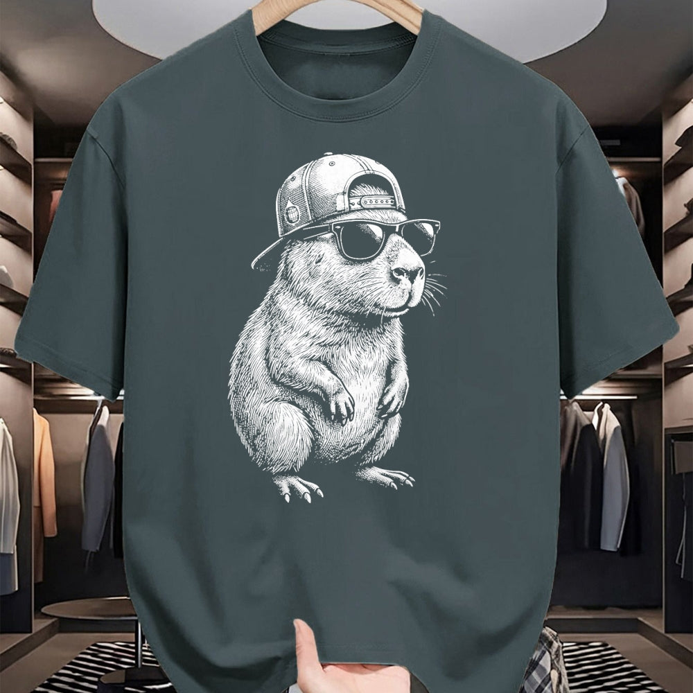 Cute Capybara Shirt, Funny Capybara Unisex T-Shirt/Hoodie/Sweatshirt HLT00 - Capybara Sunglasses Cool Boys Kids Capybara T-Shirt