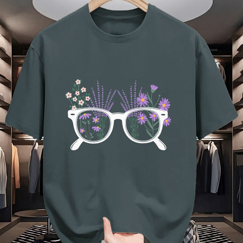 Best Doctor Shirt, Funny Doctor UnisexT-Shirt/Hoodie/Sweatshirt HLT00 - Floral Glasses Optometry Eye Doctor Ophthalmologist Tech T-Shirt