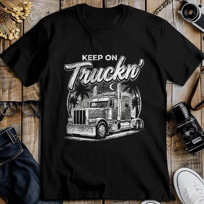 Best Truck Driver Life Shirt, Funny Trucker UnisexT-Shirt/Hoodie/Sweatshirt HLT00 - Semi Truck Driver Trucking T-Shirt (9)