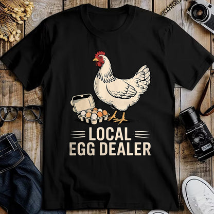Best Farmer Life Shirt, Funny Farmer UnisexT-Shirt/Hoodie/Sweatshirt HLT00 - Vintage Local Egg Dealer Chicken Funny Farmer Easter T-Shirt