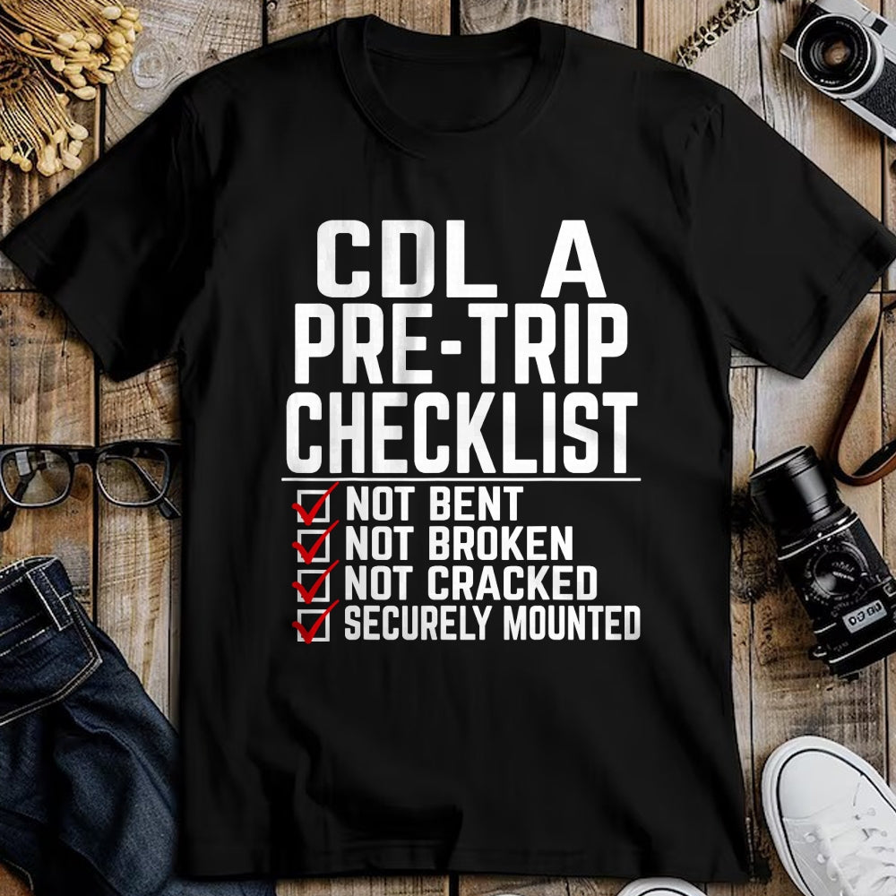 Best Truck Driver Life Shirt, Funny Trucker UnisexT-Shirt/Hoodie/Sweatshirt HLT00 - Cool CDL Trucker Art for Men Women Trucking CDL Truck Driver T-Shirt (5)