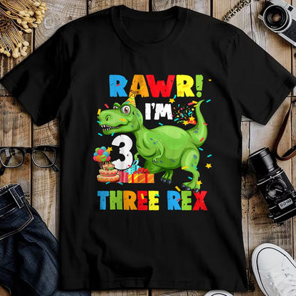 Best Dinosaur Lover Shirt, Funny Dinosaur UnisexT-Shirt/Hoodie/Sweatshirt HLT00 - Three Rex Birthday Party Outfit Dinosaur 3 Year Old Boy Tee T-Shirt