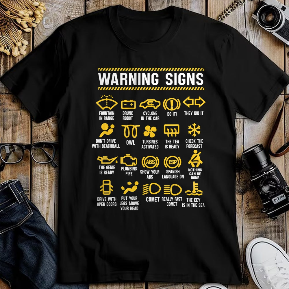 Best Mechanic Life Shirt, Funny Mechanic UnisexT-Shirt/Hoodie/Sweatshirt HLT00 - Warning Signs 101 Funny Car Mechanic T-Shirt
