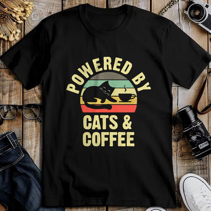 Cat Love Shirt, Funny Cat Lover Gift UnisexT-Shirt/Hoodie/Sweatshirt HLT00 - Cats & Coffee Lovers Funny vintage cat kitty kitten lover T-Shirt for Men Women Kids