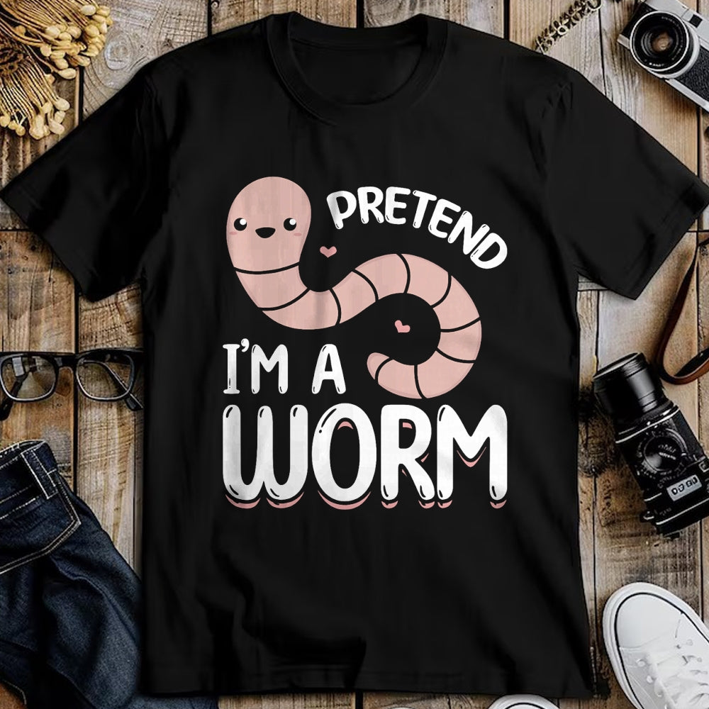 Best Farmer Life Shirt, Funny Farmer UnisexT-Shirt/Hoodie/Sweatshirt HLT00 - Compost Worms Worm Farmer Unisex-Adults Worm Lover Pretend I'm A Worm T-Shirt