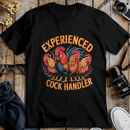 Best Farmer Life Shirt, Funny Farmer UnisexT-Shirt/Hoodie/Sweatshirt HLT00 - Experienced Graphic Funny Animals Tee Cock Handler T-Shirt