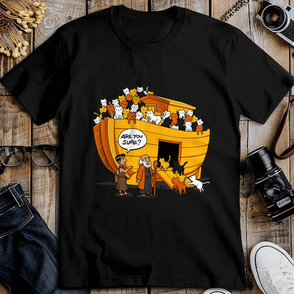 Cat Love Shirt, Funny Cat Lover Gift UnisexT-Shirt/Hoodie/Sweatshirt HLT00 - Noah_s Ark Cats Breeds Religious Christian Cat Lover Bible T-Shirt