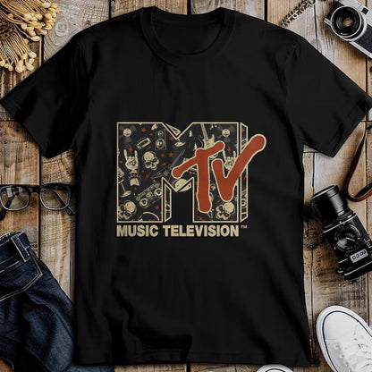 Guitar Lover Shirt, Funny Guitar UnisexT-Shirt/Hoodie/Sweatshirt HLT00 - MTV Rock n Roll Music Hard Heavy Metal Skull Guitar Vintage T-Shirt