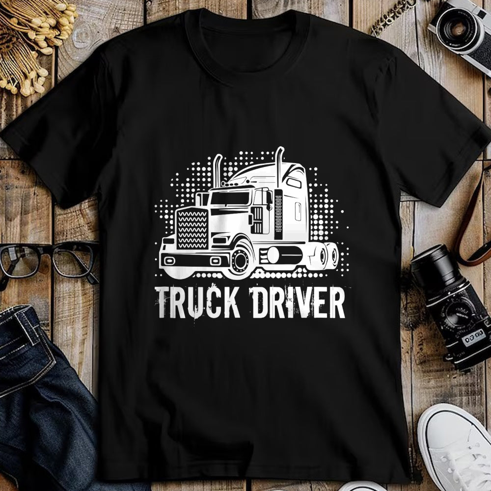 Best Truck Driver Life Shirt, Funny Trucker UnisexT-Shirt/Hoodie/Sweatshirt HLT00 - Truck Driver T-Shirt (7)