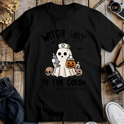 Best Doctor Shirt, Funny Doctor UnisexT-Shirt/Hoodie/Sweatshirt HLT00 - Gastroenterology Nurse Halloween Endo Nurse Ghost Endoscopy T-Shirt