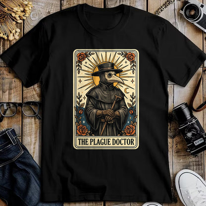 Best Doctor Shirt, Funny Doctor UnisexT-Shirt/Hoodie/Sweatshirt HLT00 - Plague Doctor Tarot Card Gothic T-Shirt