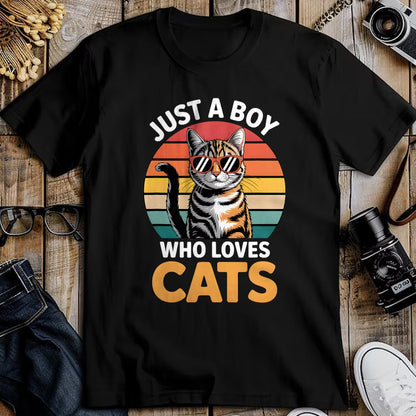 Cat Love Shirt, Funny Cat Lover Gift UnisexT-Shirt/Hoodie/Sweatshirt HLT00 - Boys Cat T-Shirt (1)