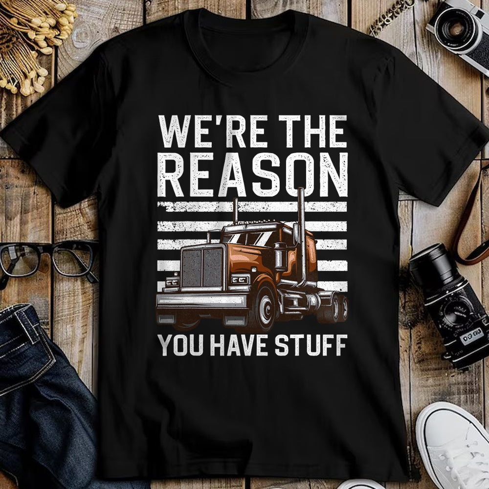 Best Truck Driver Life Shirt, Funny Trucker UnisexT-Shirt/Hoodie/Sweatshirt HLT00 - Funny Trucker Design For Men Women Semi Truck Driver Lover T-Shirt