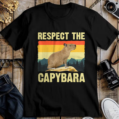 Cute Capybara Shirt, Funny Capybara UnisexT-Shirt/Hoodie/Sweatshirt HLT00 - Capybara Art for Men Women Kids Rodent Animal Lover Capybara T-Shirt