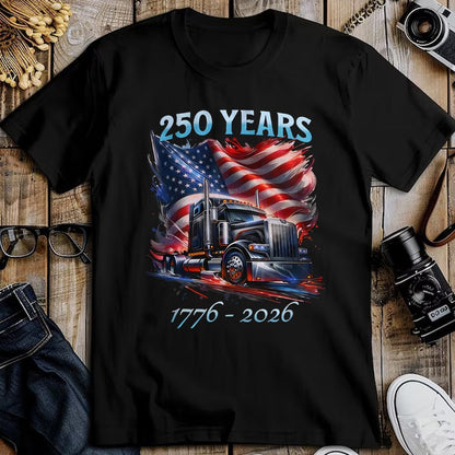 Best Truck Driver Life Shirt, Funny Trucker UnisexT-Shirt/Hoodie/Sweatshirt HLT00 - American Flag Semi Truck Patriotic Trucker Patriotism T-Shirt