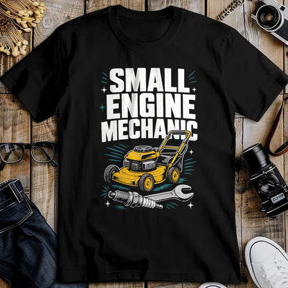 Best Mechanic Life Shirt, Funny Mechanic UnisexT-Shirt/Hoodie/Sweatshirt HLT00 - Small Engine Mechanic Lawn Mower Repair T-Shirt