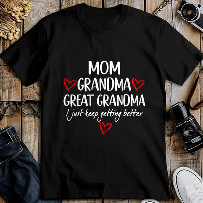 Best Grandma Shirt, Proud Grandma Unisex T-Shirt/Hoodie/Sweatshirt HLT00 - Gifts for Grandma from Grandkids Mom Grandma Great Grandma T-Shirt