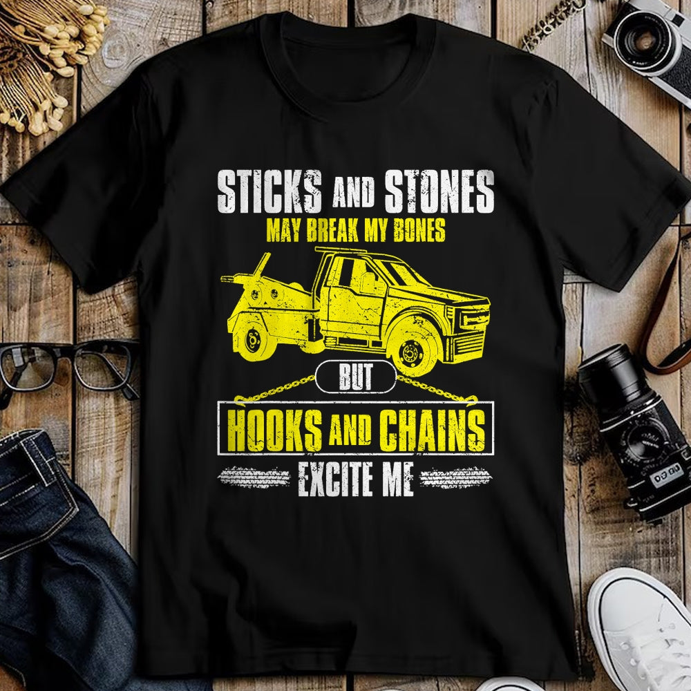 Best Truck Driver Life Shirt, Funny Trucker UnisexT-Shirt/Hoodie/Sweatshirt HLT00 - Tow Truck Driver Breakdown Lorry - Thin Yellow Line Trucker T-Shirt Small