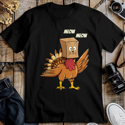Best Thanksgiving Family Shirt , Funny Thanksgiving UnisexT-Shirt/Hoodie/Sweatshirt HLT00 - Thanksgiving Turkey Cat Meow Funny Men Women Thanksgiving T-Shirt