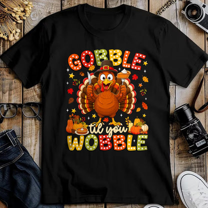 Best Thanksgiving Family Shirt , Funny Thanksgiving UnisexT-Shirt/Hoodie/Sweatshirt HLT00 - Gobble Til You Wobble Thanksgiving Turkey Men Women Kids T-Shirt