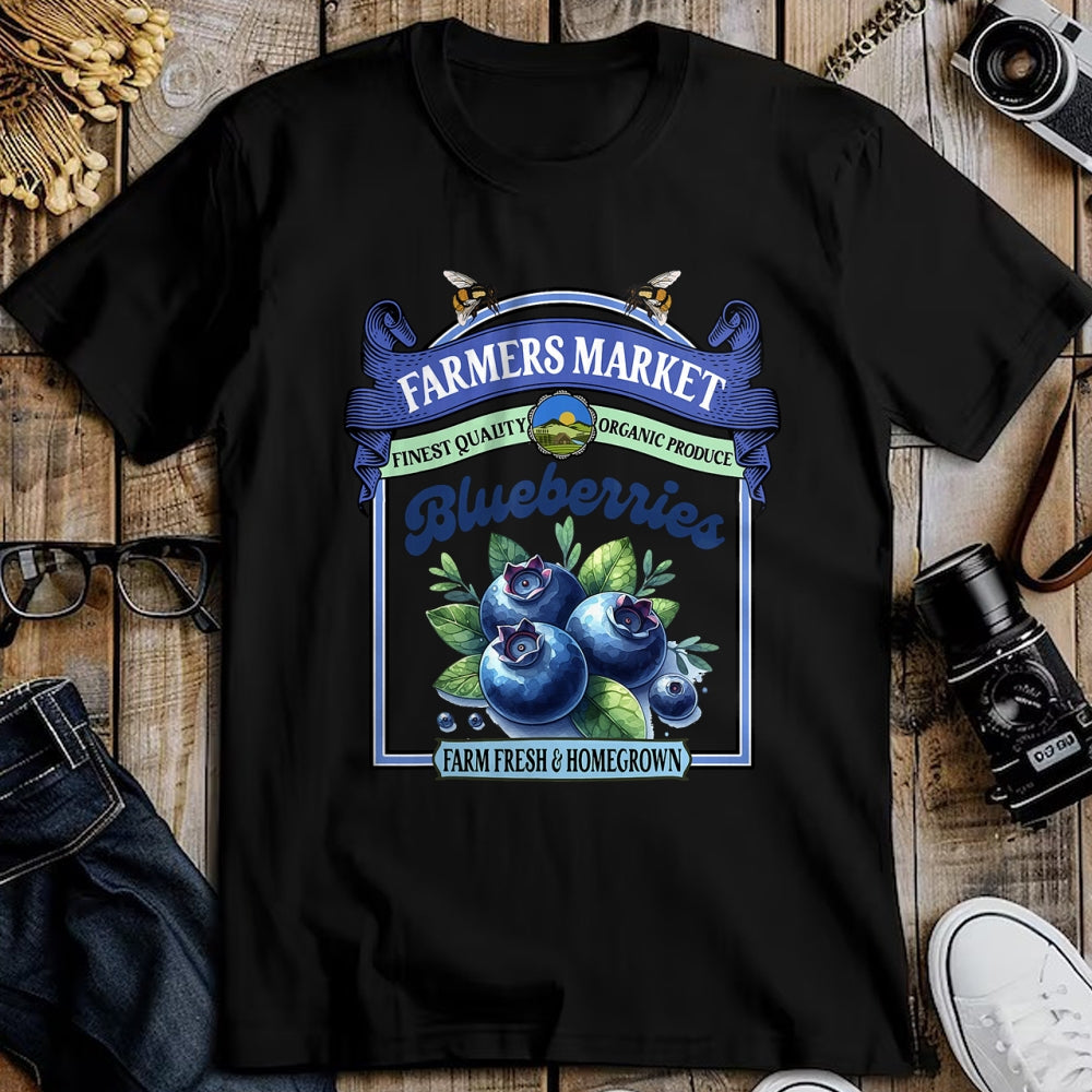 Best Farmer Life Shirt, Funny Farmer UnisexT-Shirt/Hoodie/Sweatshirt HLT00 - Farmers Market Fresh Gardening Farmers Market Blueberries T-Shirt